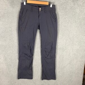 Prana‎ Halle Pants Stretch Convertible Hiking Travel Gray Size 2